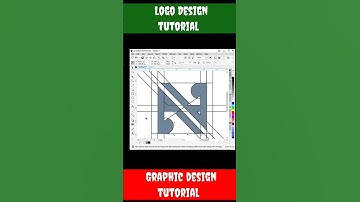 Modern Logo Design in CorelDraw #shorts #coreldraw #logodesign #3dlogodesign #indiantechnology