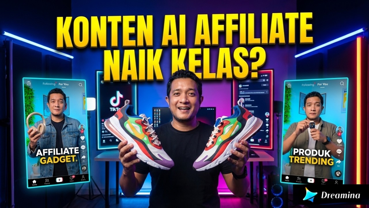 Cobain Bikin Konten Affiliate Pakai Dreamina Seedance 2.0! Hasilnya Gila!
