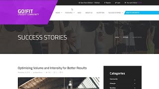 Crossfit Fitness WordPress Themes 2020 by GoFit. [Review] 2020