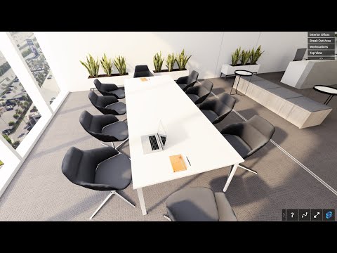 Office Interior Design - Interactive 3D Walkthrough - VR