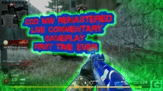Call Of Duty Modern Warfare Remastered Gameplay (First Ever LIVE Commentary)