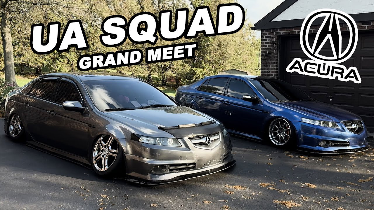 THE BEST ACURA TL'S ON THE EAST COAST !! (UA SQUAD GRAND MEET 2025)