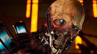 Alien Xenomorph Speaks For The First Time Scene 4K (2023) - Aliens Dark Descent screenshot 5