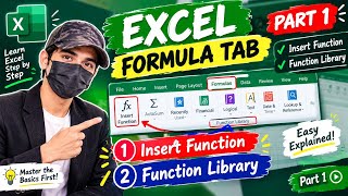 Excel Formula Tab Explained! 😱 Part 1 — Insert Function & Function Library
