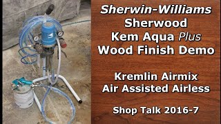 Shop Talk 2016-7 Kremlin Airmix Spraying SW Kem Aqua Plus WB Topcoat # 182 screenshot 1