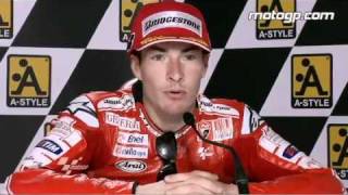 Nicky Hayden Interview After The Aragon Gp