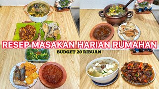 INSPIRATION‼️DAILY HOME COOKING RECIPES WITH A BUDGET OF 20K #niahermanto #setmenu #homecooking #...