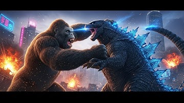 Experience the Ultimate Showdown: When Titans Collide: Kong vs Godzilla Cinematic Fight!
