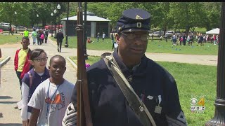 Students Bring History Alive On Boston Common