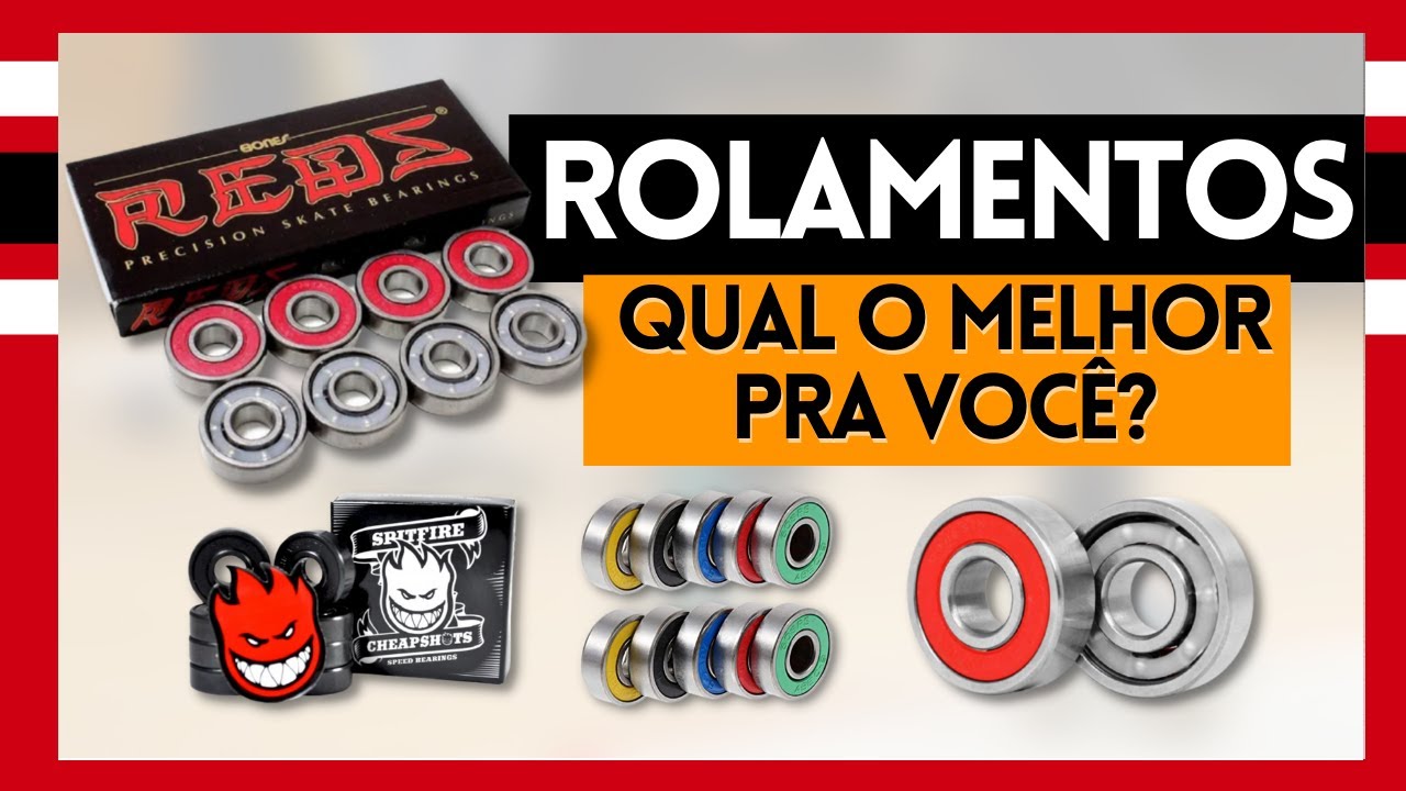 O que são rolamentos? Qual o melhor e mais barato pro meu patins?