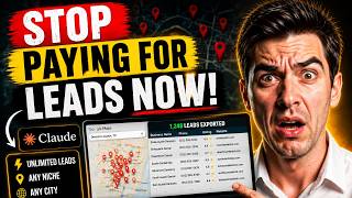 Scrape UNLIMITED Google Maps Leads in Seconds using Claude AI!