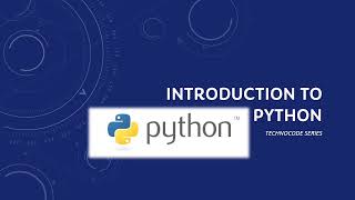 Intro to Python Programming and Data Types