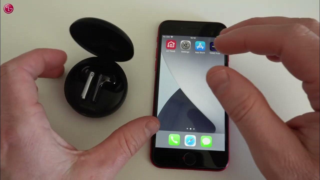[LG Earbuds] How to Pair & Control LG Tone FN7 with iPhone YouTube