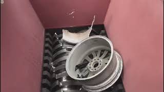 High Torque Waste Wheel Hub Shredder