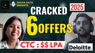 Cracked 6 Offers as Data Engineer|Job, Interview process, tips to crack| Prem Shankar |Podcast Ep1