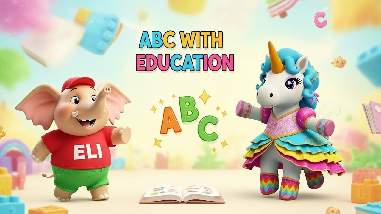 ABC with Education | Learn Alphabets A to Z for Kids | ABC Spotlight
