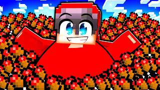 Minecraft, But My Hunger = My Size