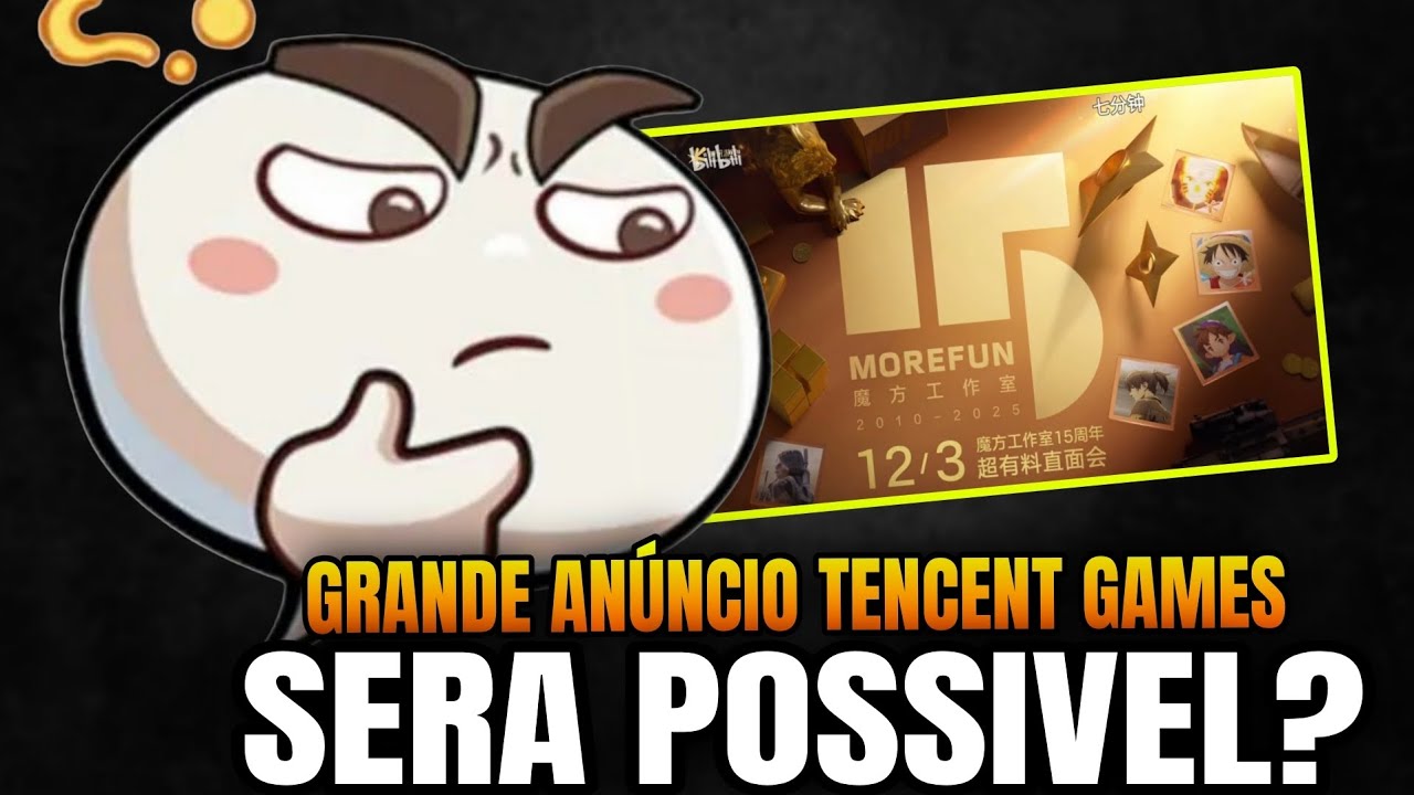  GRANDE ANÚNCIO TENCENT GAMES OUTROS JOGOS SERÁ POSSÍVEL ? 