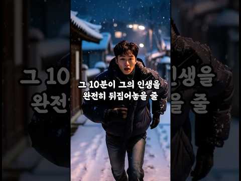 아이약값 8만원이 없어 폭설에 일용직 간병일하러 뛰어가다 도와준 노인에게 받은 시계 하나.. 그게 인생을 바꿨습니다 #사연 #film #50세 #인생 #영화 #드라마
