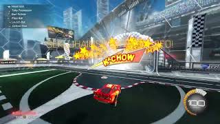 Rocket League Lightning McQueen Gameplay screenshot 4