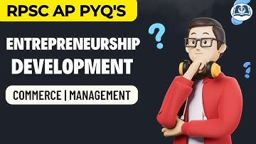 Top PYQs on Entrepreneurship | RPSC BADM | NET Management