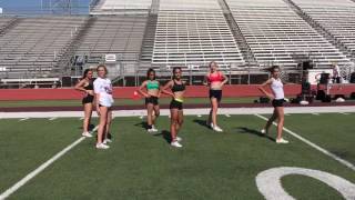 Cat Camp 2017 Advanced Dance (Back)