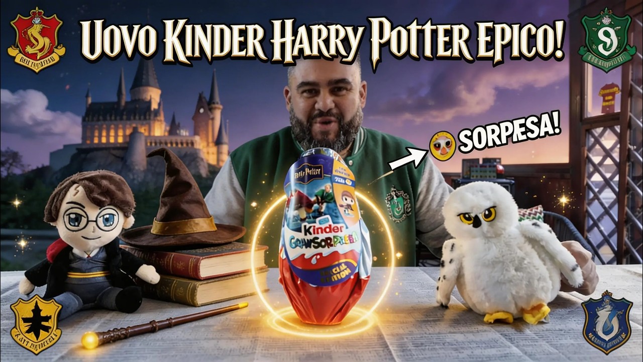 Apro l’uovo Kinder Harry Potter 2026 e trovo una sorpresa magica | Pasqua 2026