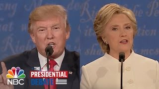 Donald Trump Calls Hillary Clinton A 'Nasty Woman' | NBC News