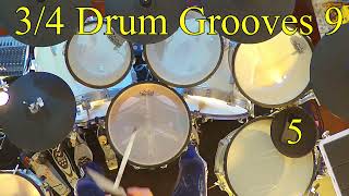 3/4 Grooves 9 Pattern 5