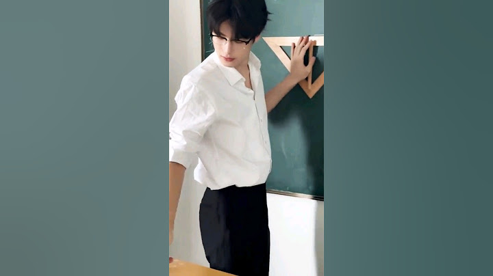 Đi học gặp thầy giáo đẹp trai và cái kết ngắm thầy khỏi học 😅 #boy #handsome #traideptiktok #muscles