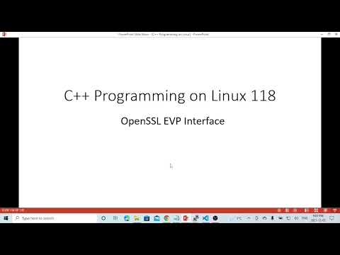 Video: OpenSSLде EVP эмнени билдирет?