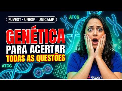 Genética é difícil? Não depois dessa aula — tudo que cai na FUVEST explicado fácil