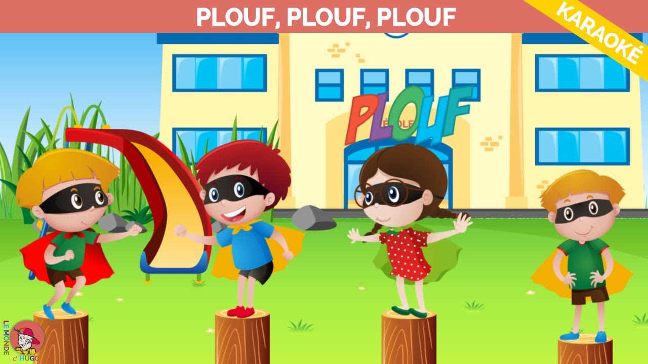 PLOUF ! Chantons dans le bain - Comptines