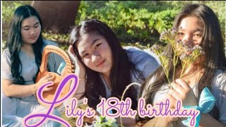 Lily's 18th birthday || LT vlog || Simply mom lea Andig