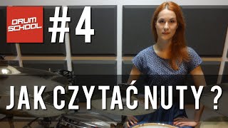 Drum School # 4 - Jak czytać nuty? - Lekcje i nauka gry na perkusji - Notacja perkusyjna