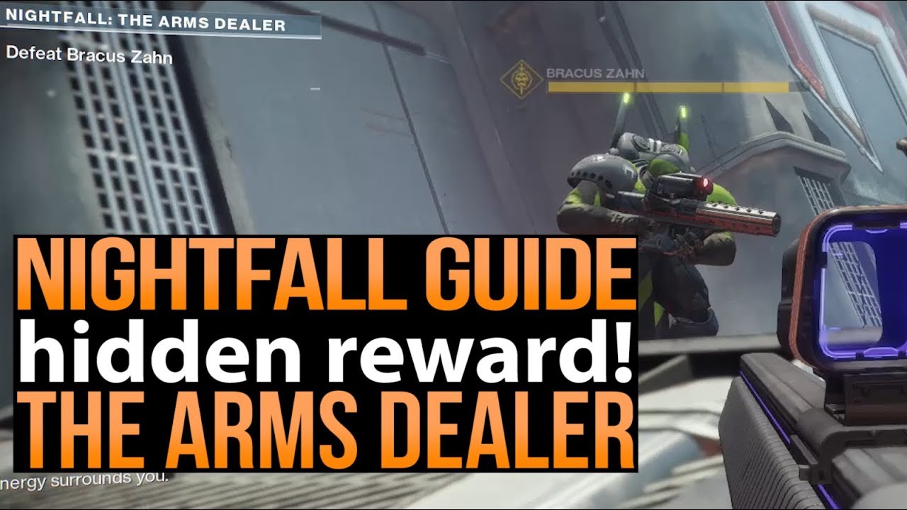 The Arms Dealer Hidden Nightfall Reward Guide Destiny 2 YouTube