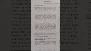 What was Karl Marx brief biography?/Karl Marx early life