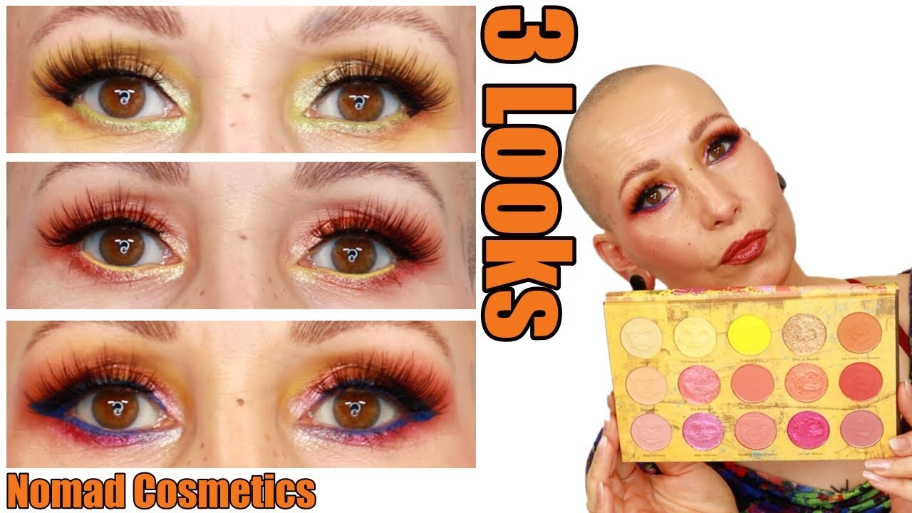 Nomad Cosmetics CARTAGENA MAGICA | 3 Looks-1 Palette