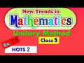 Unitary Method: Ex. 7.4 Solution for question HOTS 2