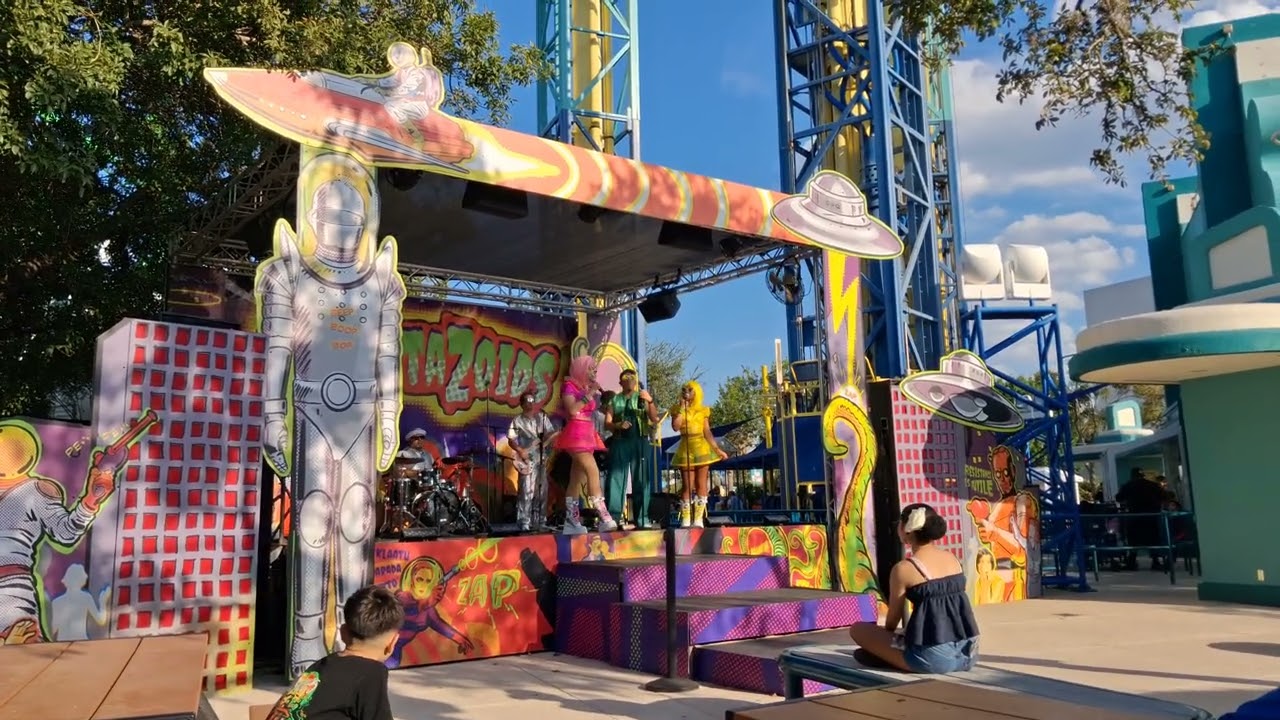 Brand New! The Galactazoids at Six Flags Fright Fest 2026 - YouTube