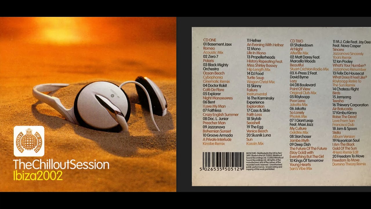 Ministry of Sound - The Chillout Session, Ibiza 2002 (Disc 1) (Chillout Mix Album) [HQ]