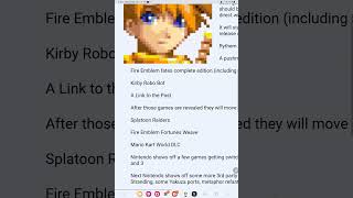 Nintendo direct leak march 19th 