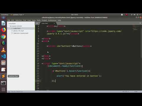Tutorial 5 : Hover event in jquery | Hindi