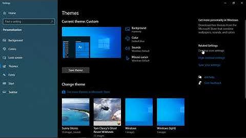How to Show Icons This pc,ControlPanel, recycle Bin, Network and User Files on Desktop in Windows 10