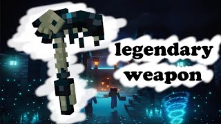 How to make a legendary weapon using Blockbench