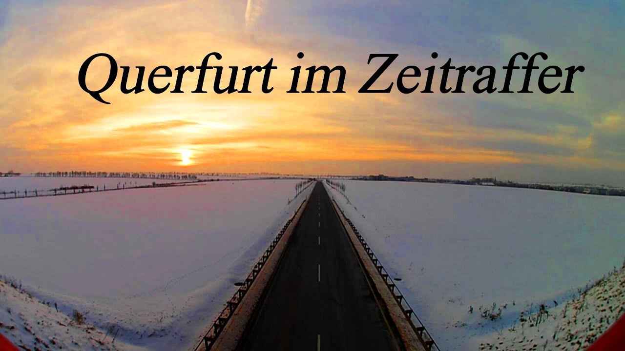 Querfurt im Zeitraffer | Winterzeit | HD