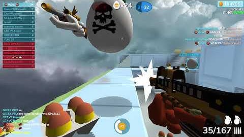 Spamming with Whipper in Shell Shockers, 28 Kills