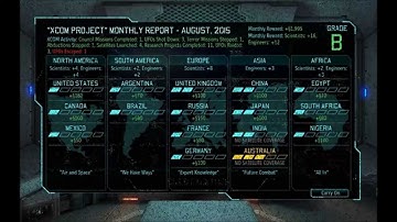 XCOM Extra August End of Month Review