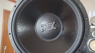 MTX 15" Thunder 3000 woofer from 1999