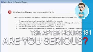 Famous SCCM Can't Connect to Site Database (The Server Room After Hours Episode 013.1) Profile